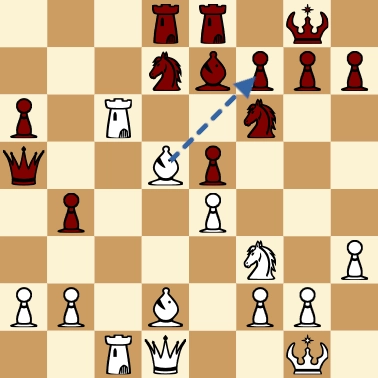 El sacrificio en f7